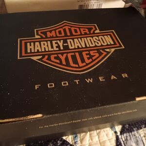 Harley Davidson Biker Boots Size 7 New
